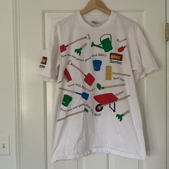 VTG 90s Brio T-Shirt large medium - Picture 1 of 8